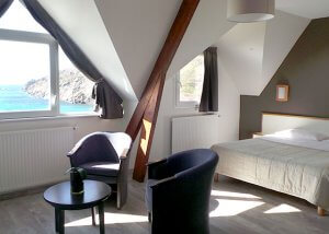 suite hotel finistere sud avec vue mer