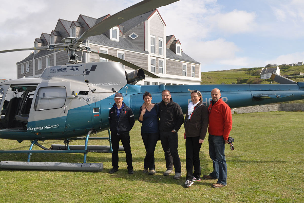 sortie hélicoptère pointe du raz