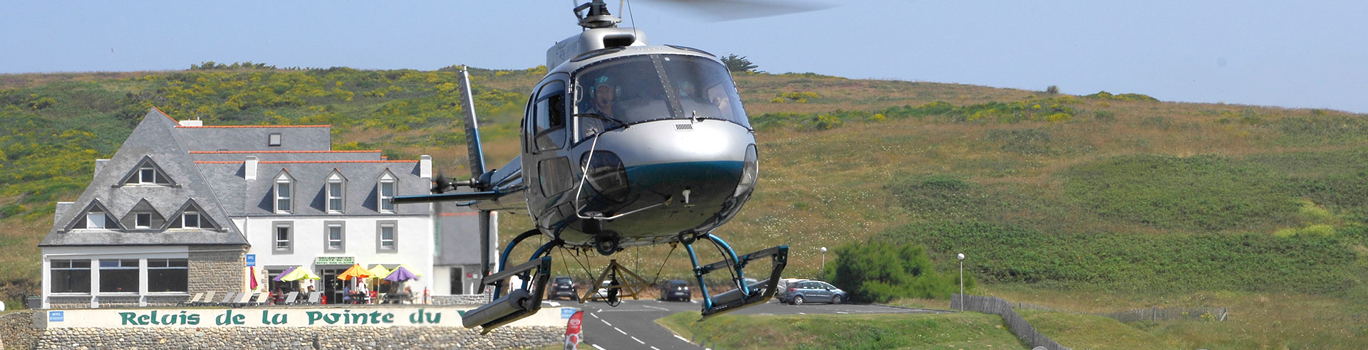 sortie hélicoptère en finistère sud